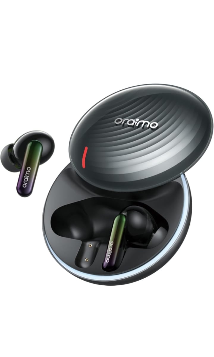 Oraimo SpaceBuds 50dB ANC – Next-Level Noise-Cancelling Bluetooth Earbuds