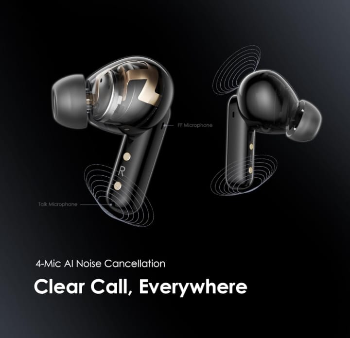 Oraimo SpaceBuds 50dB ANC – Next-Level Noise-Cancelling Bluetooth Earbuds