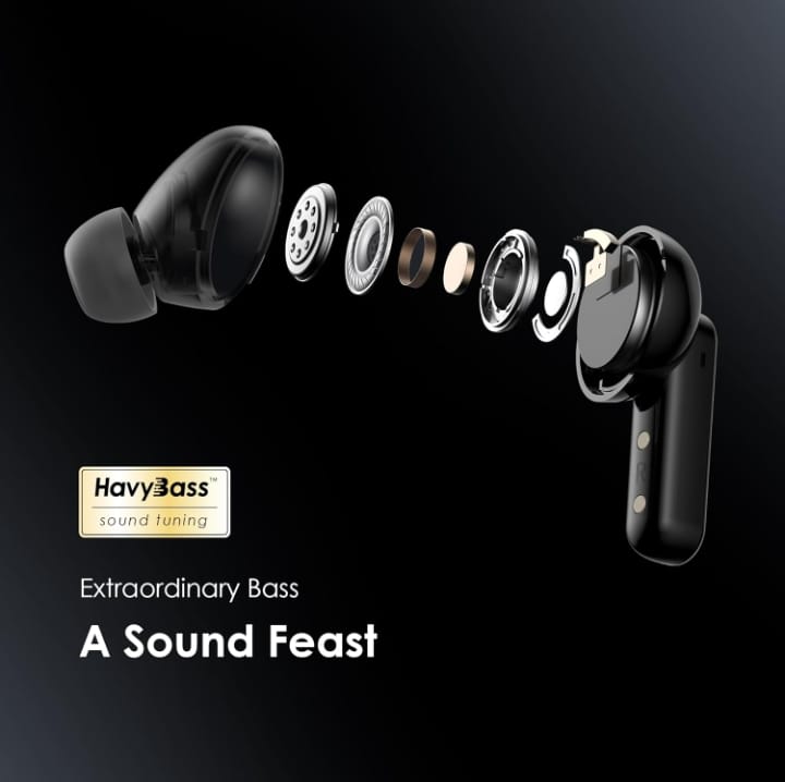 Oraimo SpaceBuds 50dB ANC – Next-Level Noise-Cancelling Bluetooth Earbuds
